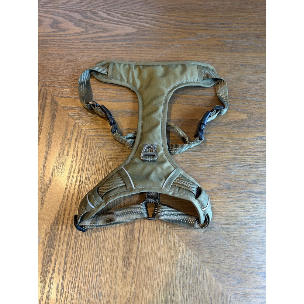 Tactical Dog Harness Olive Green Mesh Padded Reflective Medium M